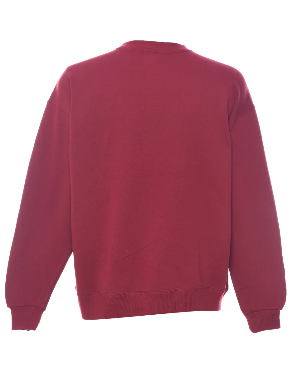 Vintage 1990s Well Cool Embroidered Sweatshirt - XL - Image 2