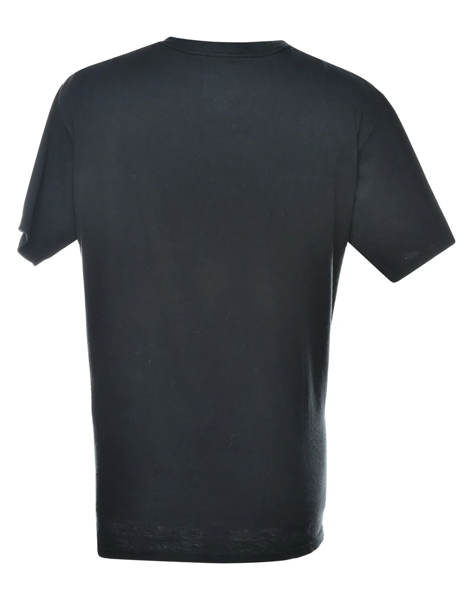 Vintage Adidas Black Spell-Out T-shirt - XL - Image 2