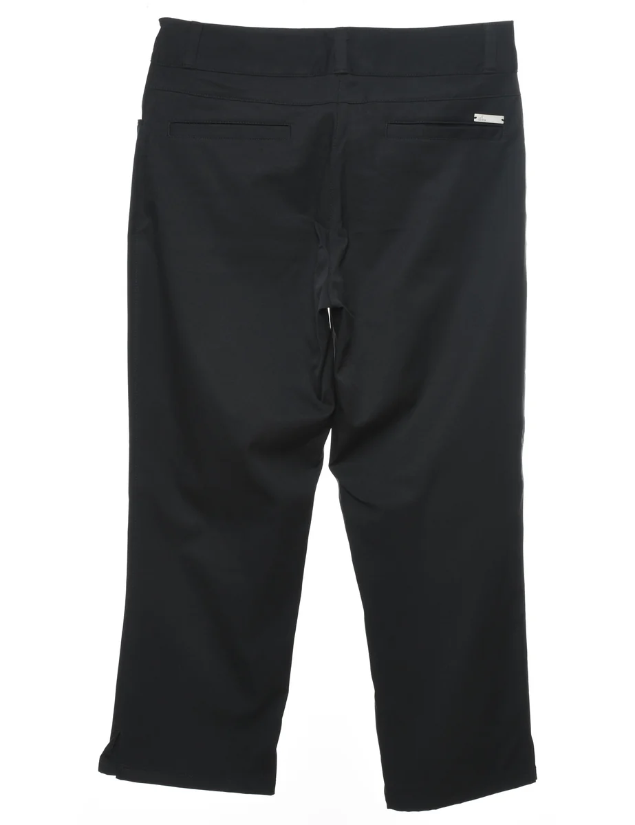 Vintage Adidas Black Trousers - W28 L23 - Image 2