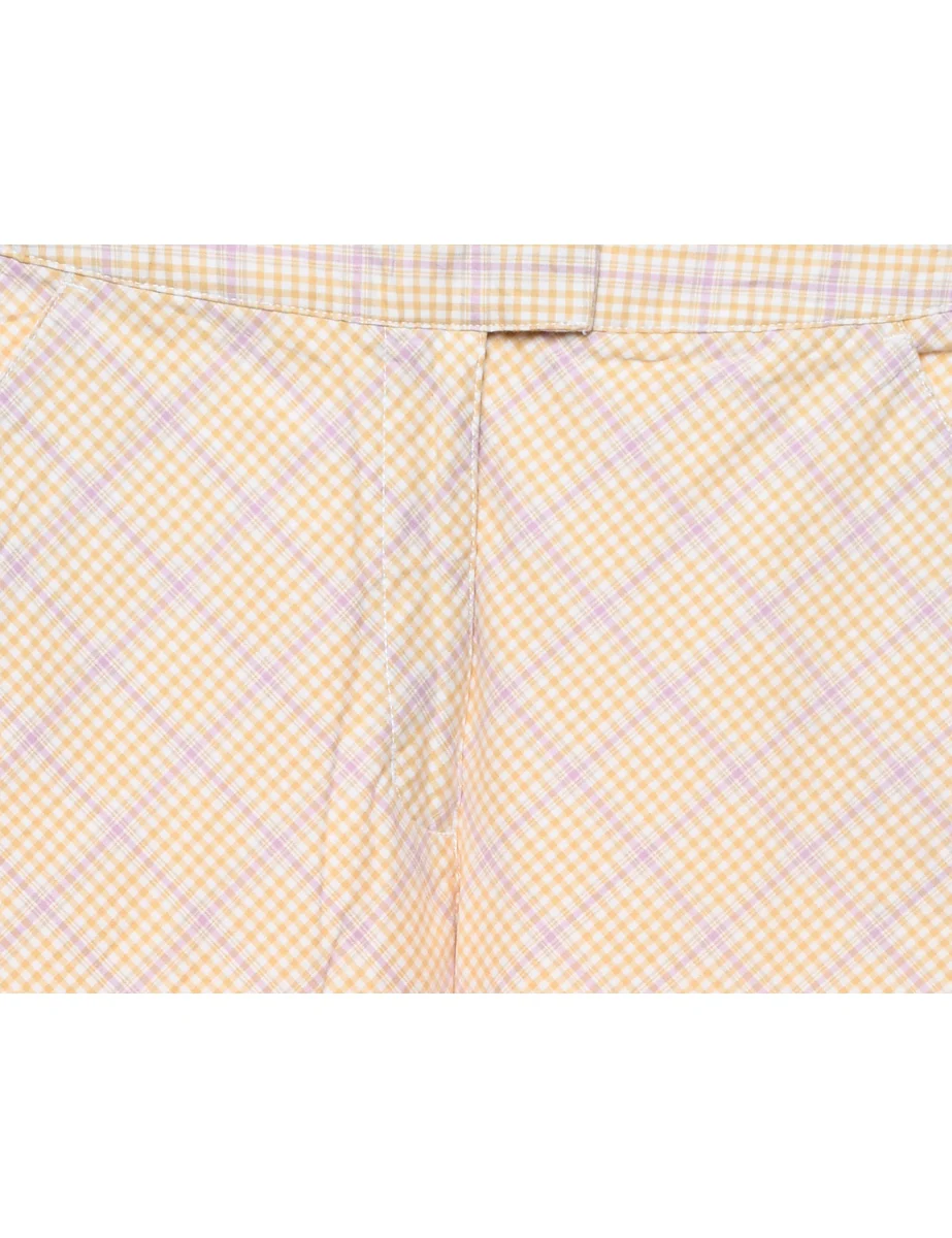 Vintage Adidas Checked Chinos - W32 L26 - Image 3