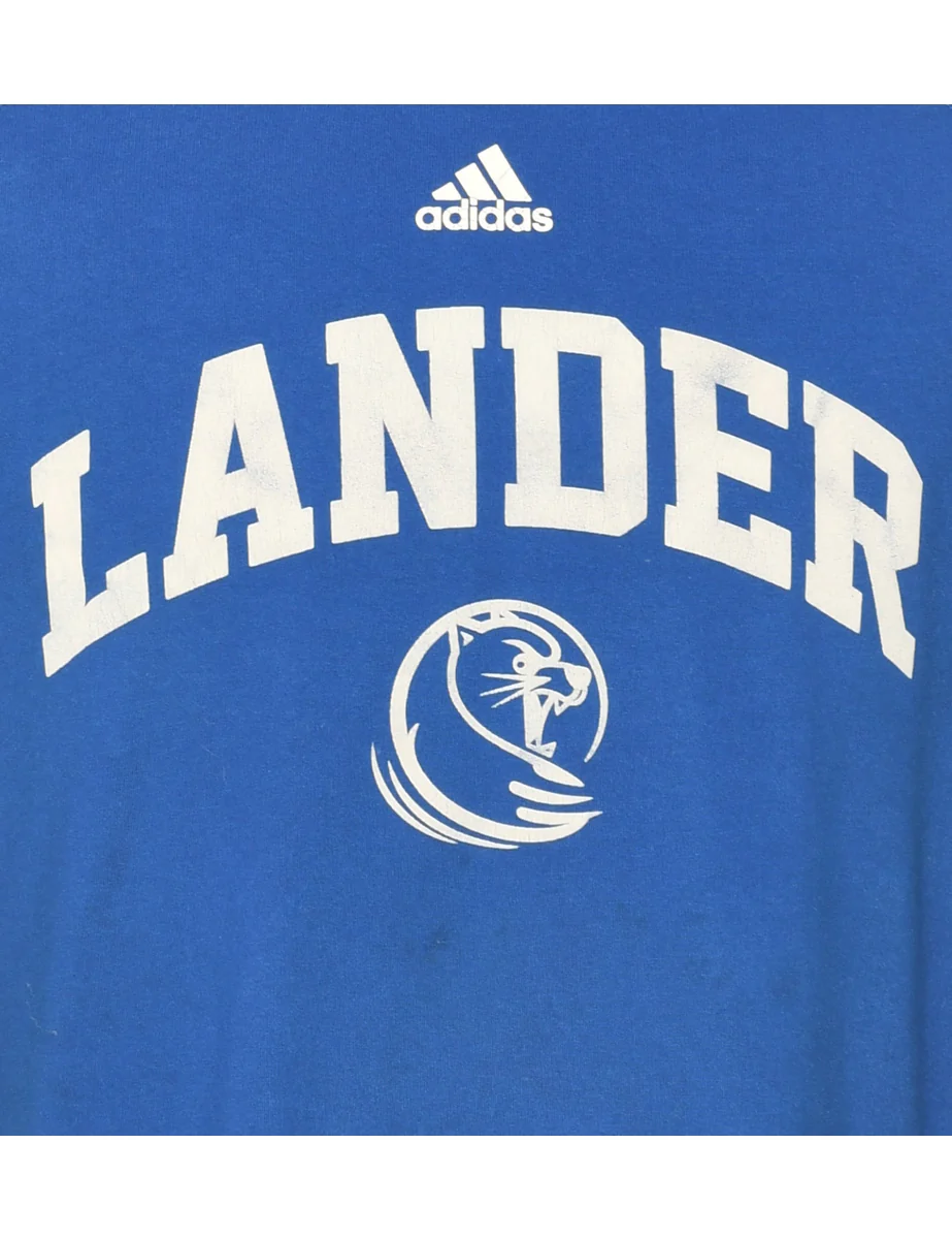 Vintage Adidas Lander Printed T-shirt - L - Image 3