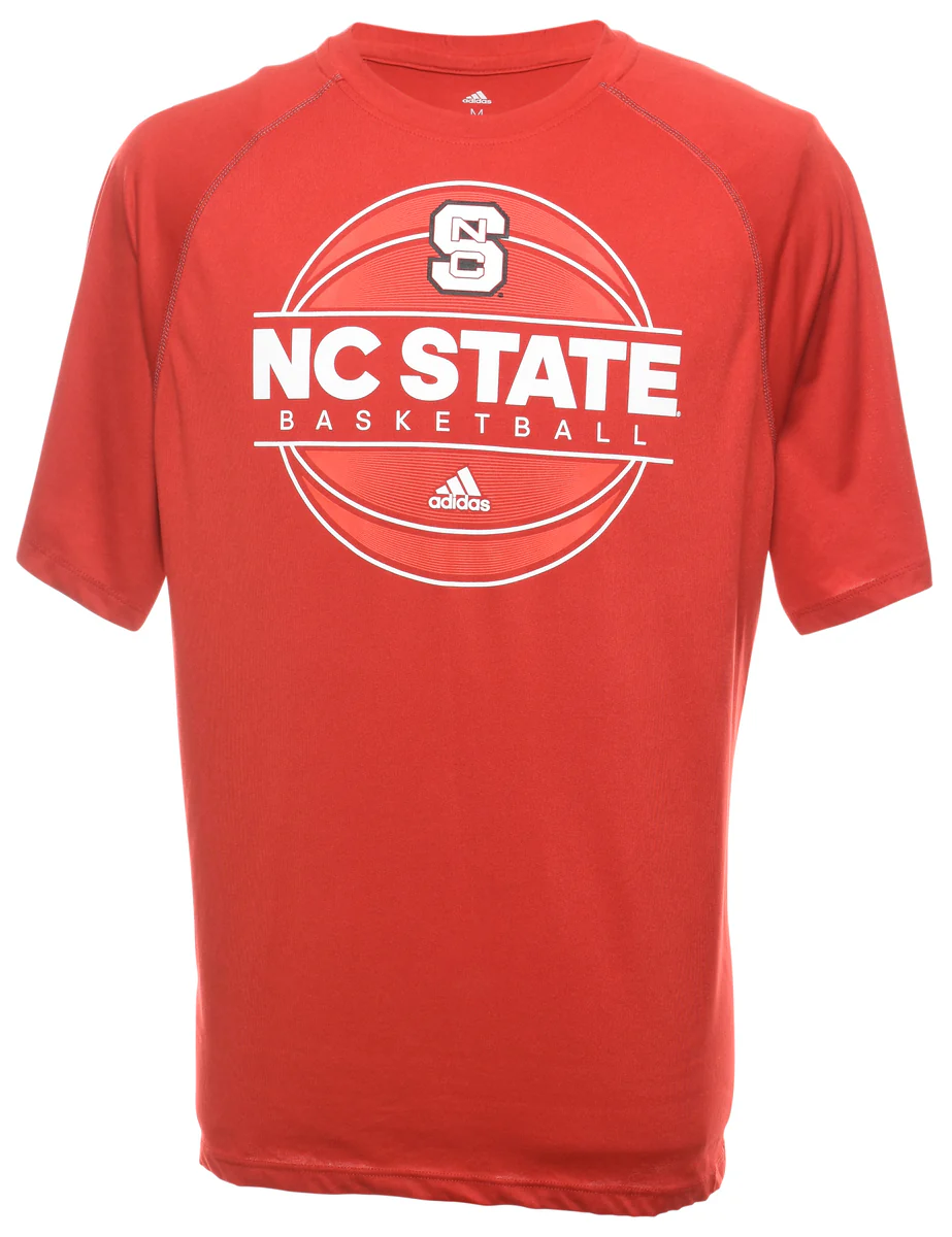 Vintage Adidas NYC State Nylon T-Shirt - M