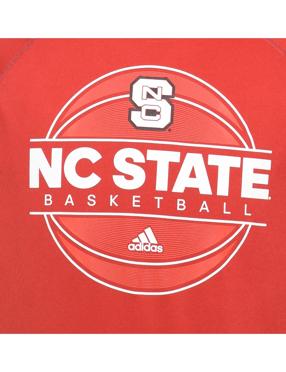 Vintage Adidas NYC State Nylon T-Shirt - M - Image 3