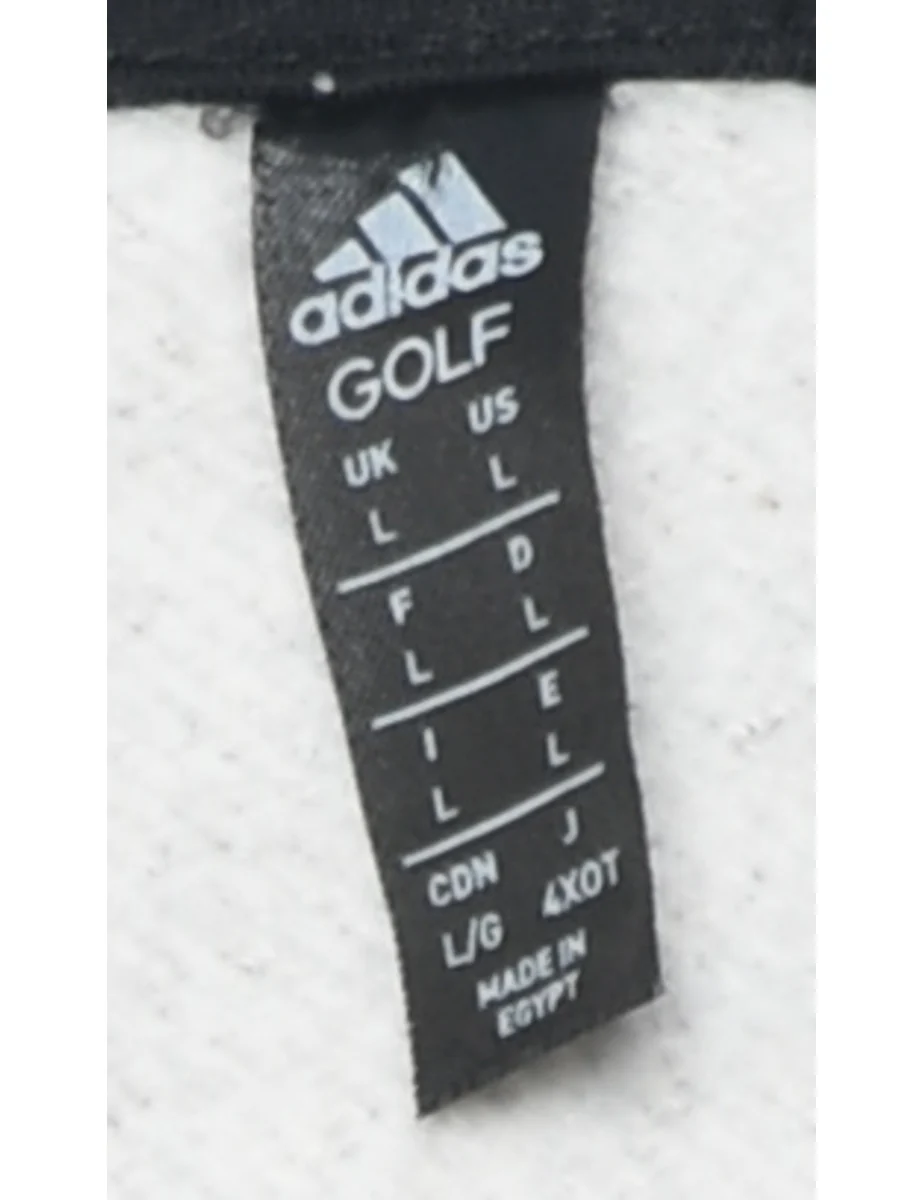 Vintage Adidas Plain Light Grey Sweatshirt - L - Image 4