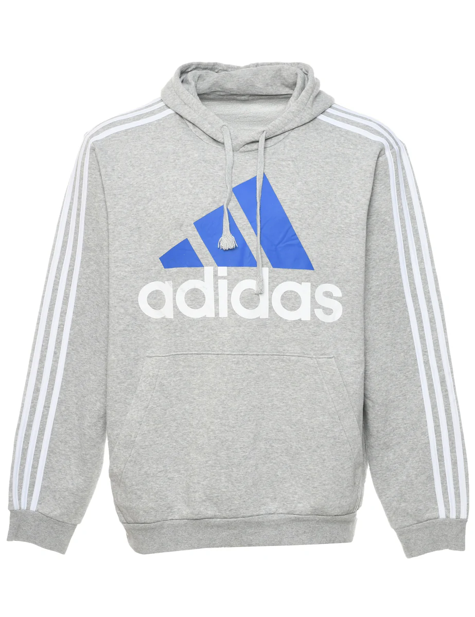 Adidas Printed Hoodie - XL