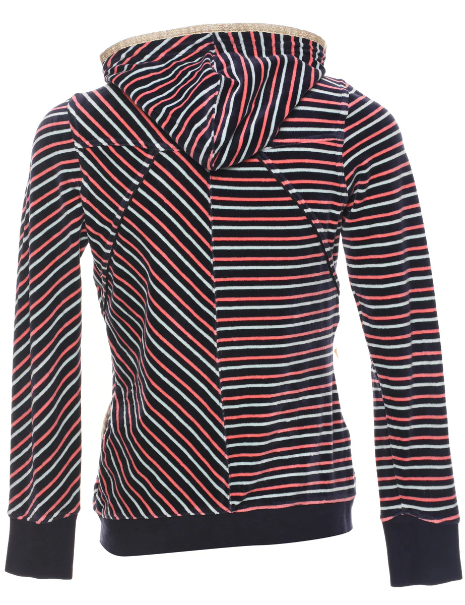 Adidas Striped Track Top - M - Image 2