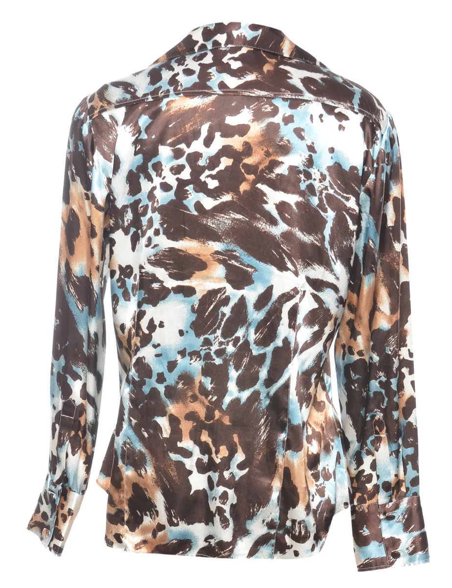 Animal Print Shirt - M - Image 2