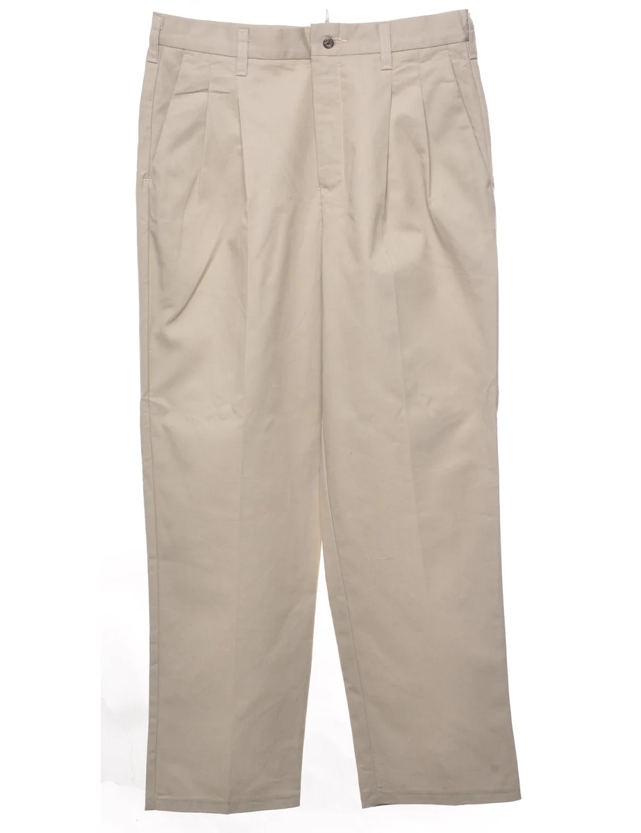 Beige Trousers - W30 L30