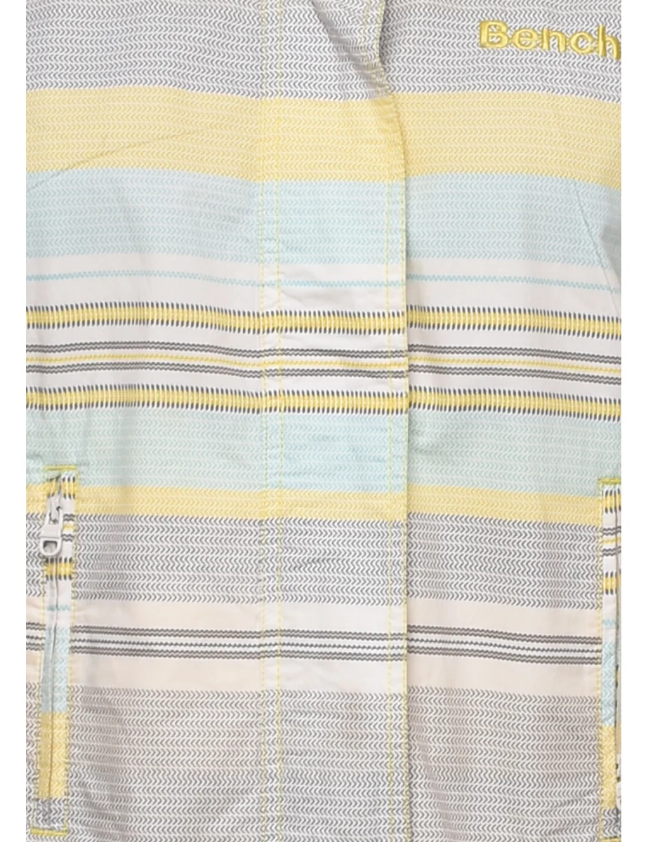 Vintage Bench Striped Pattern Jacket - L - Image 3