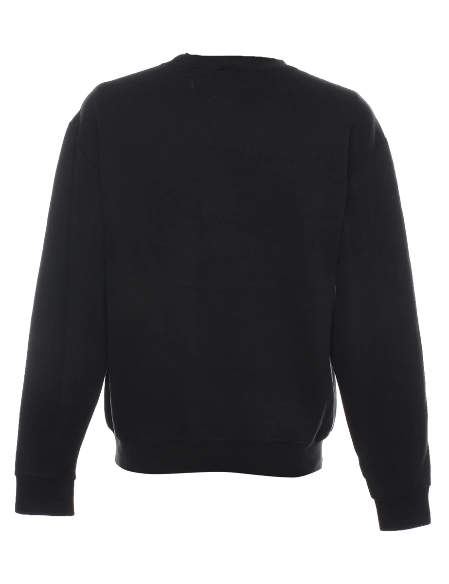 Berkeley Softball Black & Red Sports Sweatshirt - M - Image 2