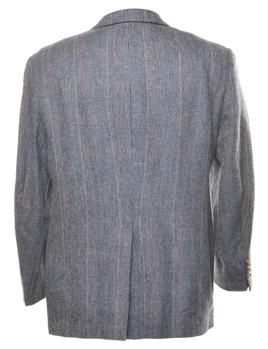 Vintage Bill Blass Blue Blazer - M - Image 2