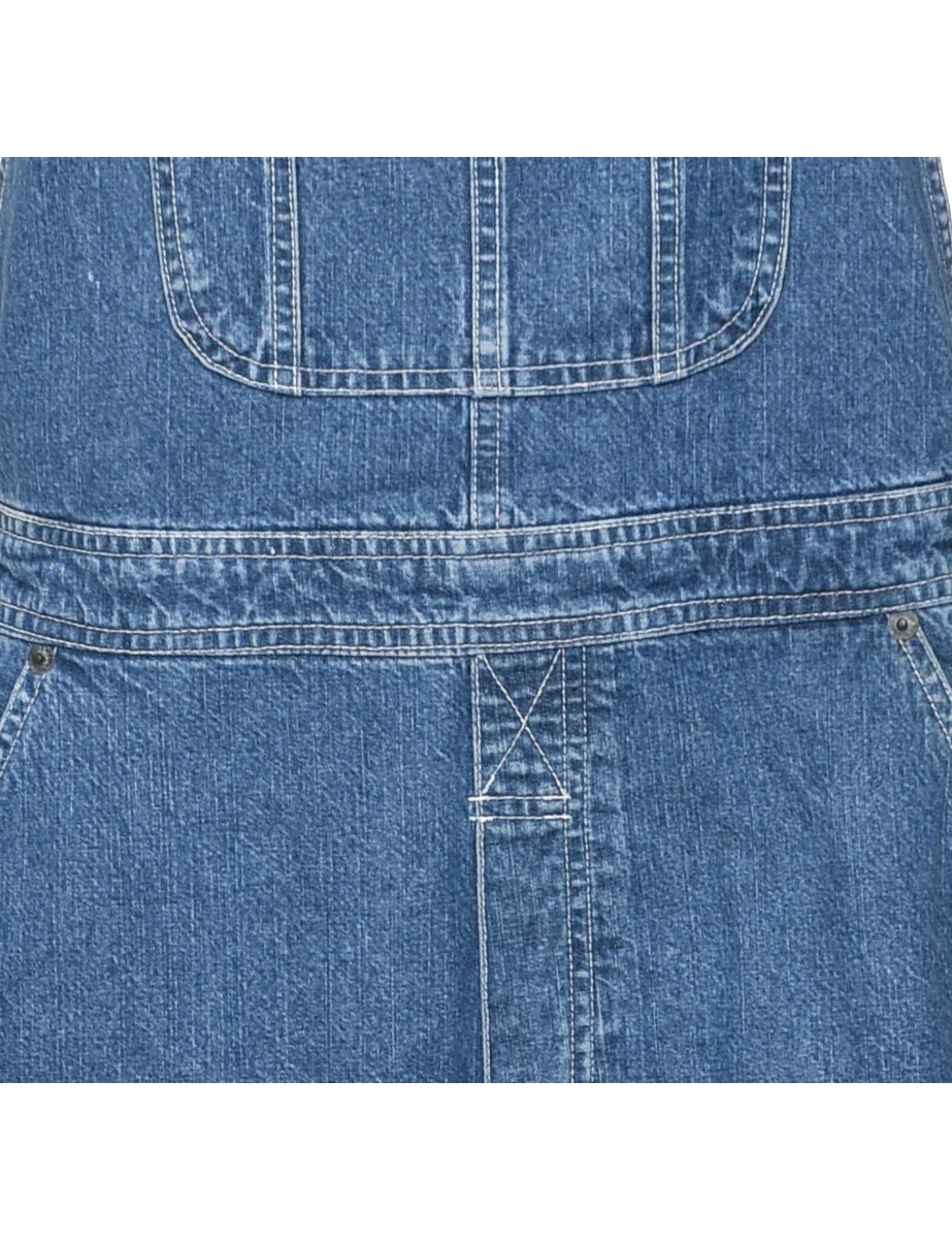 Vintage Bill Blass Cropped Dungarees - W36 L5 - Image 3