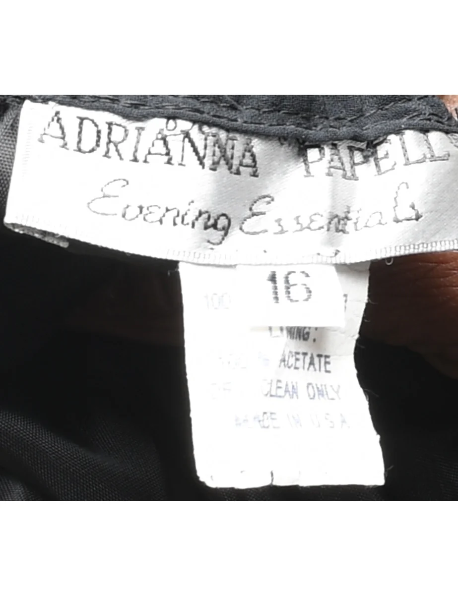 Vintage Black Flared Leg Palazzo - W30 L28 - Image 4
