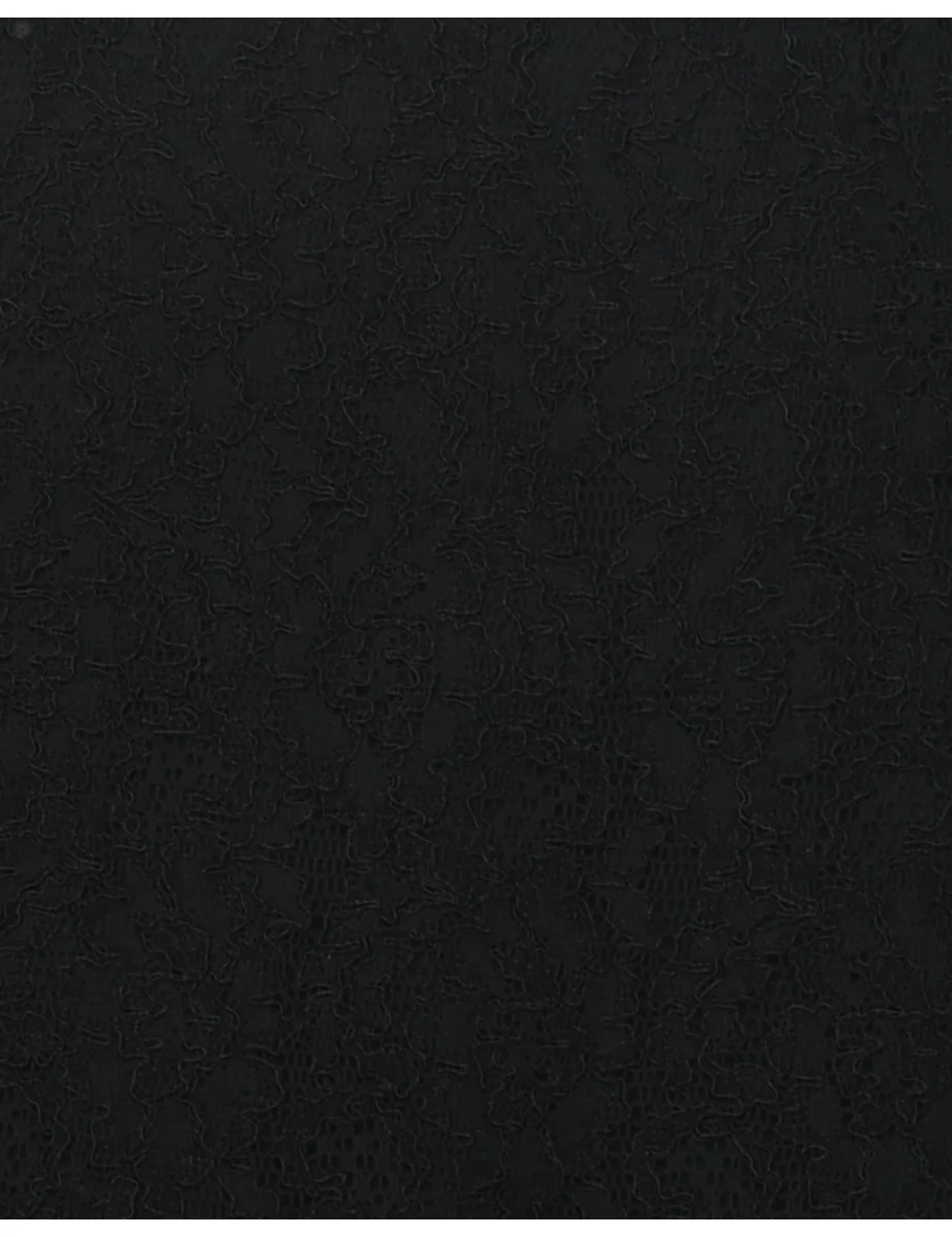 Vintage Black Lace Evening Dress - XS - Image 3
