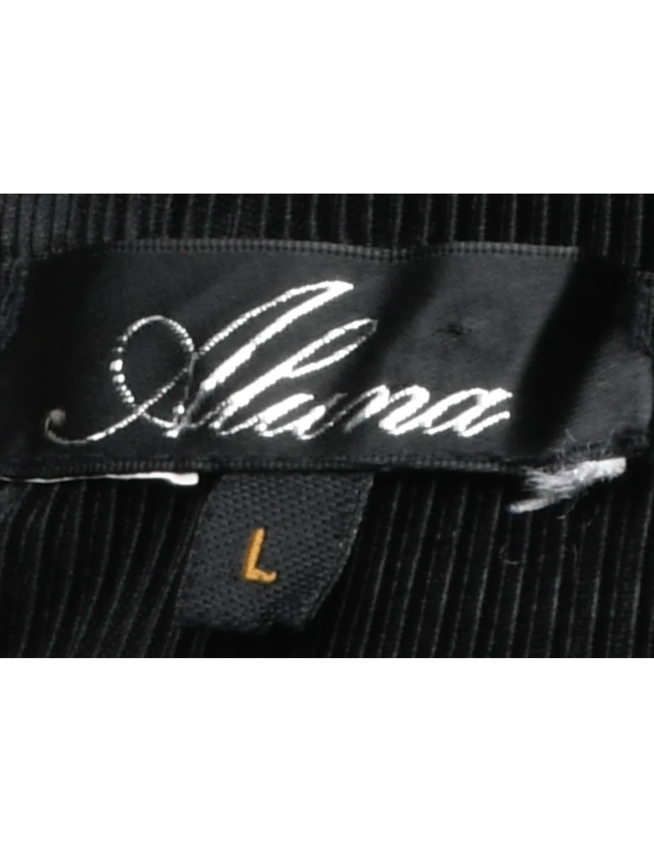 Vintage Black Maxi Skirt - L - Image 4