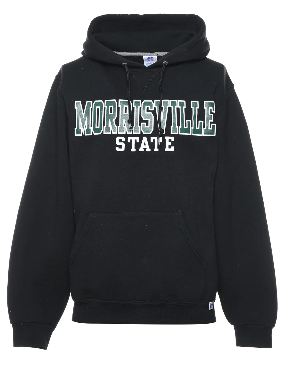 Vintage Black Morrisville State Hoodie - M