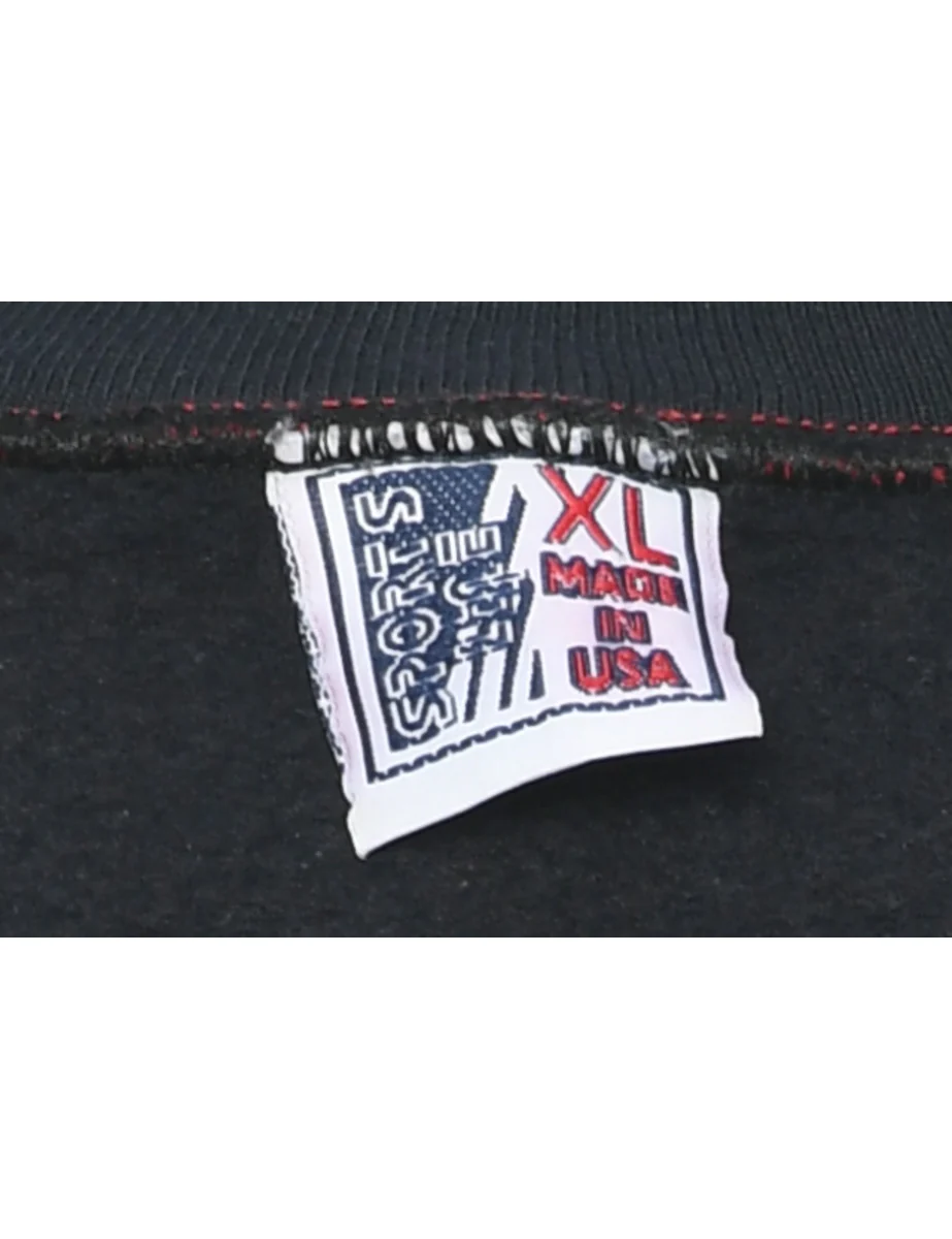 Black NCSU Wolfpack Sports Sweatshirt - XL - Image 4