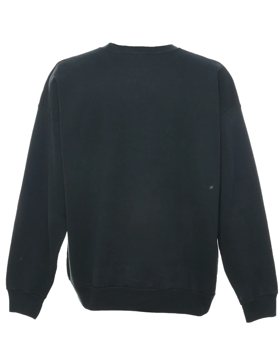 Black Ohio State Embroidered Sweatshirt - XL - Image 2