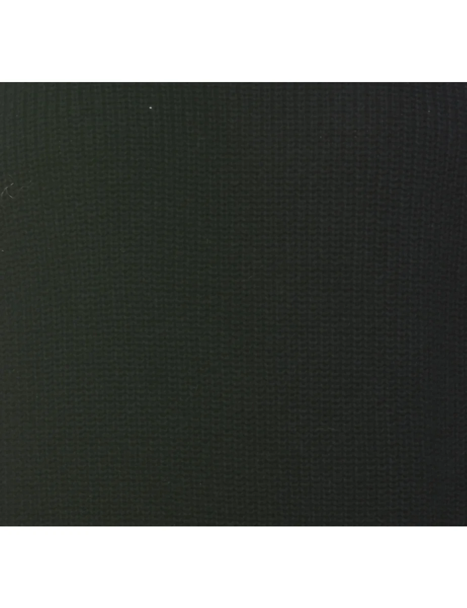 Vintage Black Plain Jumper - S - Image 3