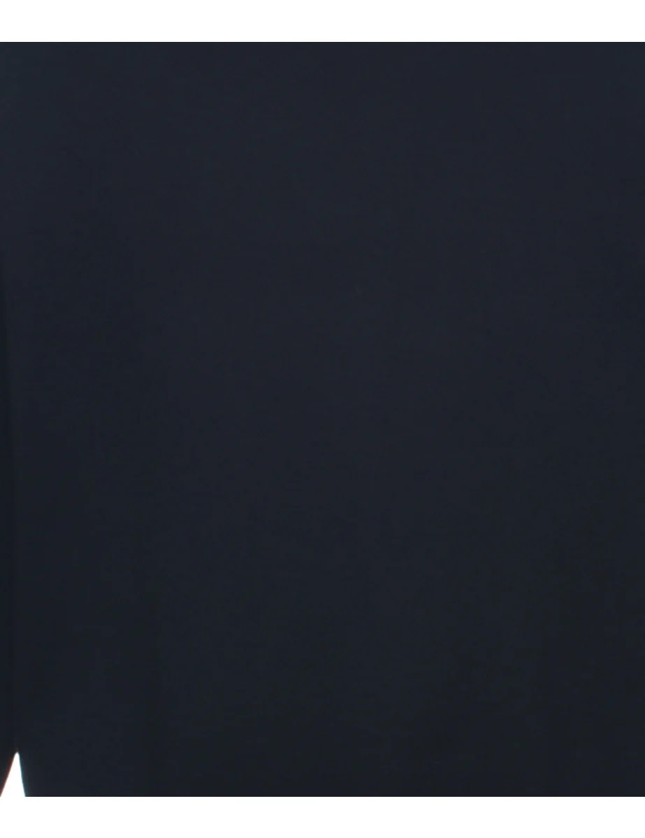 Black Plain Sweatshirt - M - Image 3