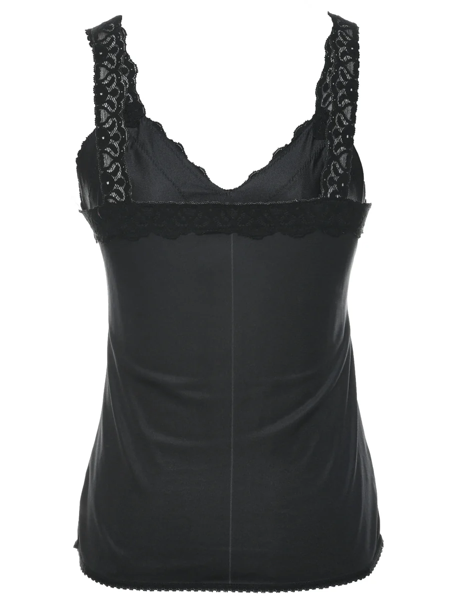 Vintage Black Slip - XS - Image 2