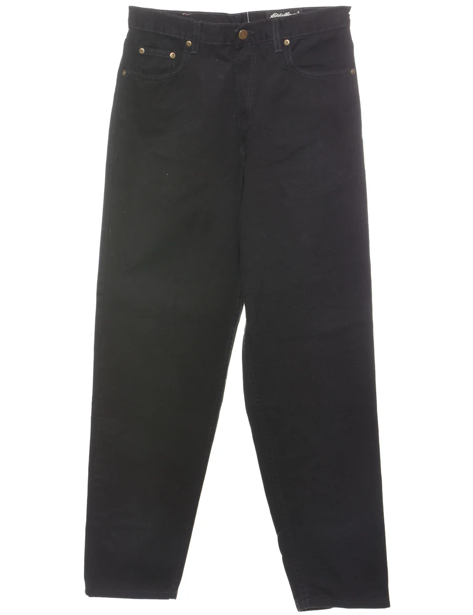 Vintage Black Tapered Jeans - W30 L30