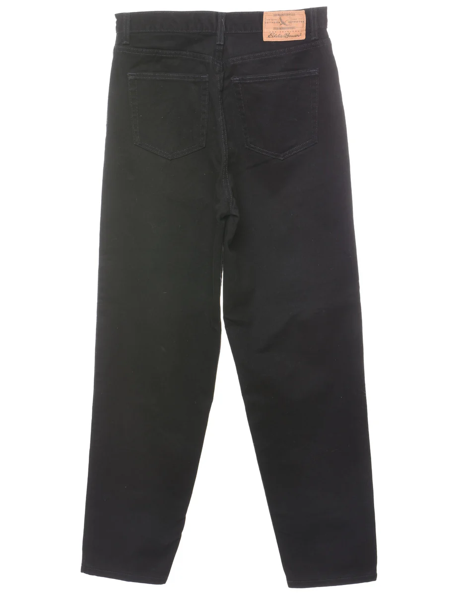 Vintage Black Tapered Jeans - W30 L30 - Image 2