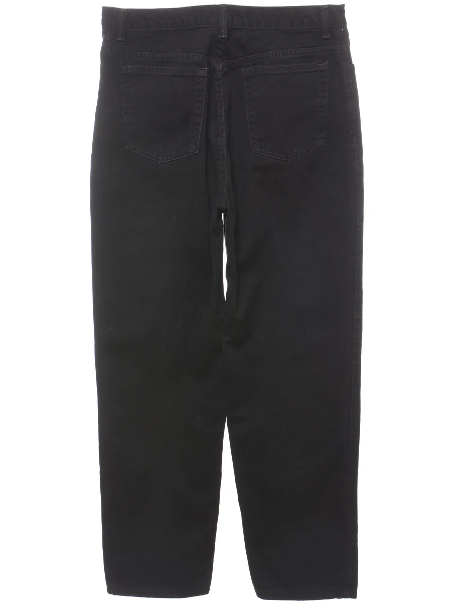 Vintage Black Tapered Jeans - W32 L27 - Image 2