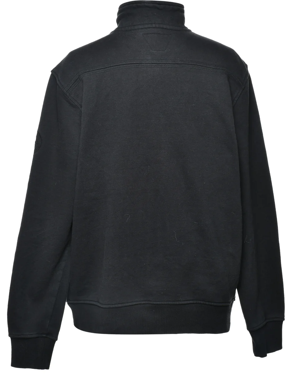 Vintage Black Track Top - XL - Image 2