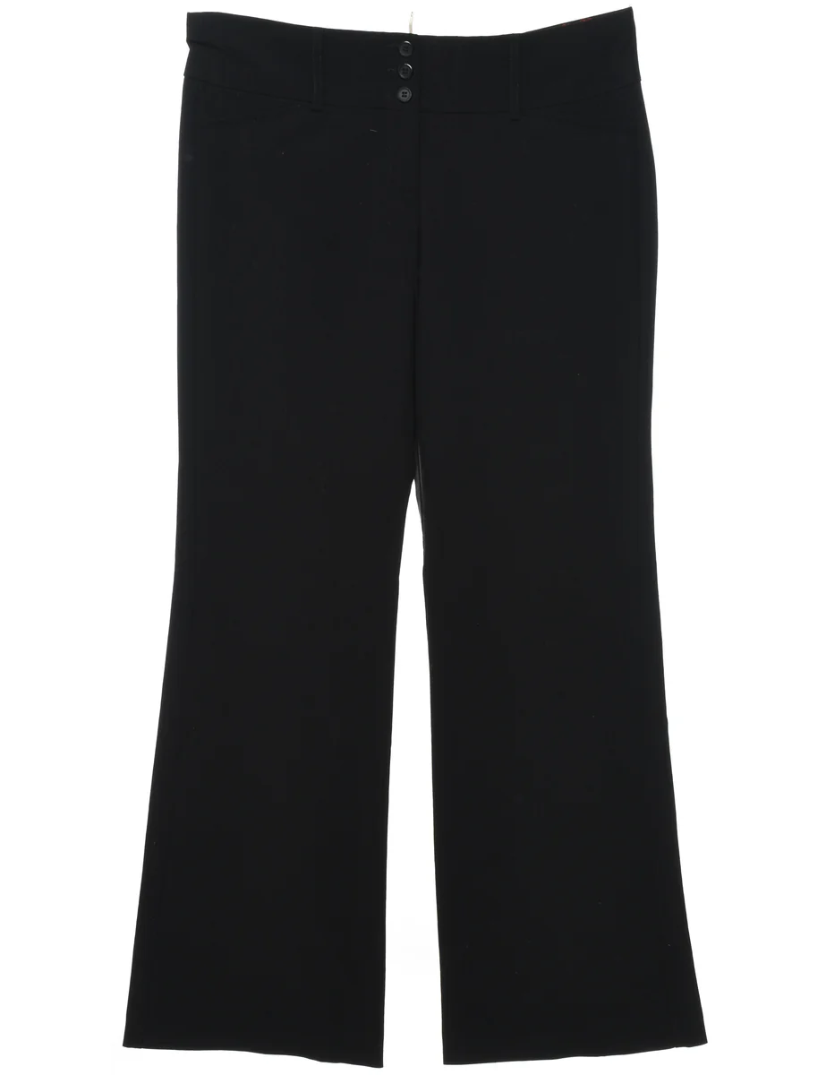 Vintage Black Trousers - W34 L31