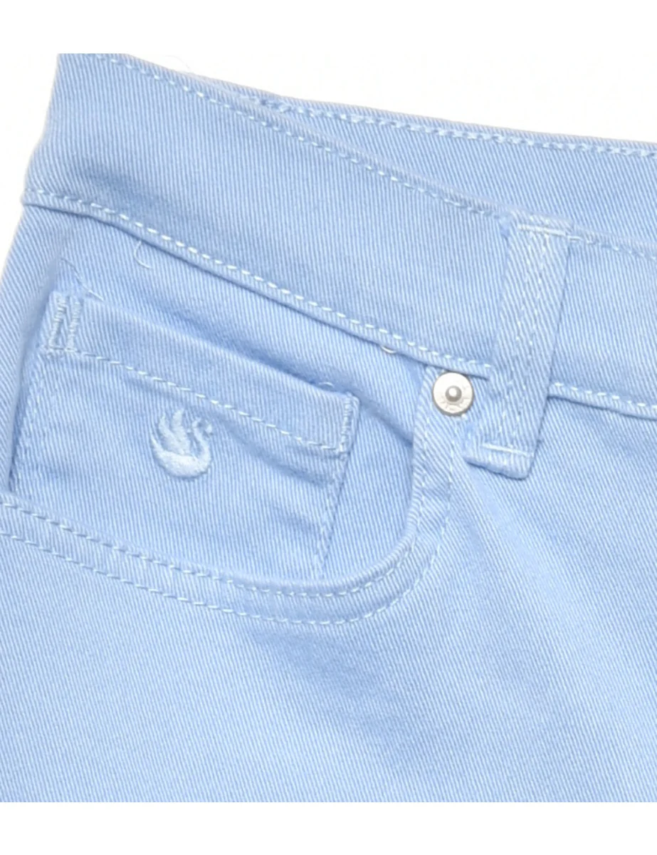 Vintage Blue Denim Shorts - W29 L10 - Image 3
