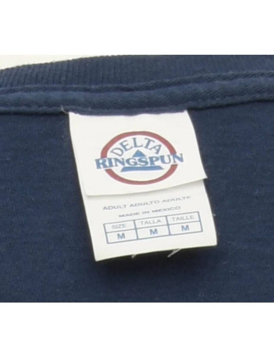 Vintage Brewers Baseball Printed T-shirt - M - Image 4