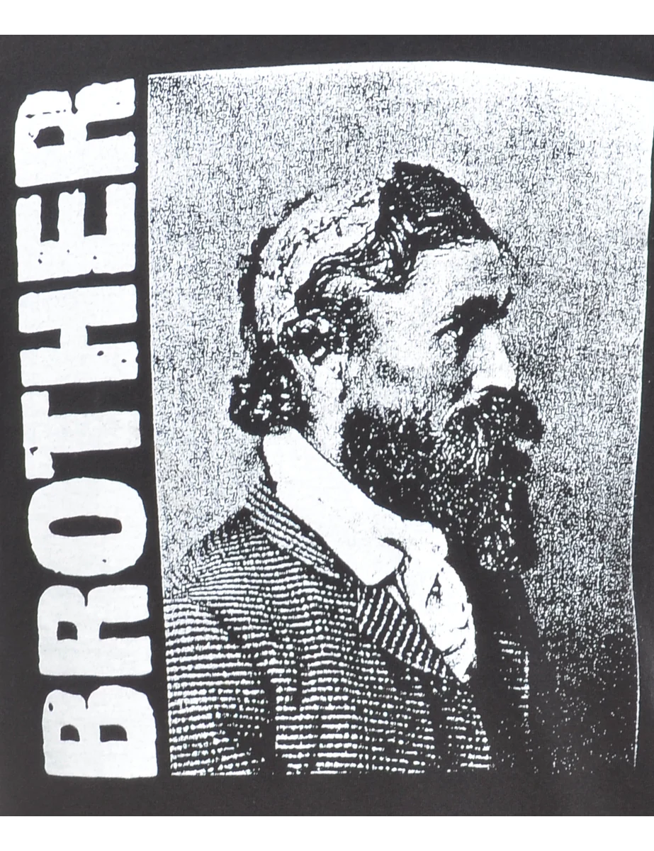 Brother Printed T-shirt - M - Image 3