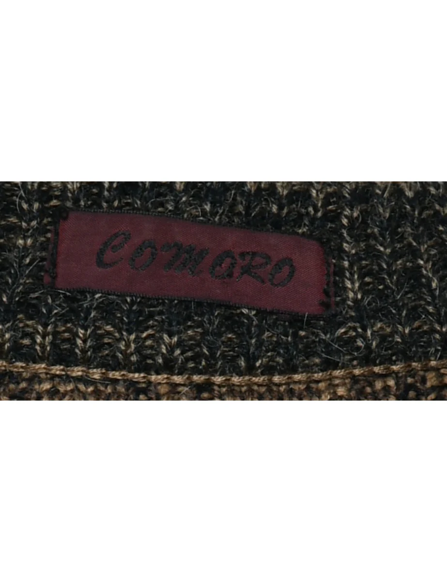 Vintage Brown Jumper - L - Image 4
