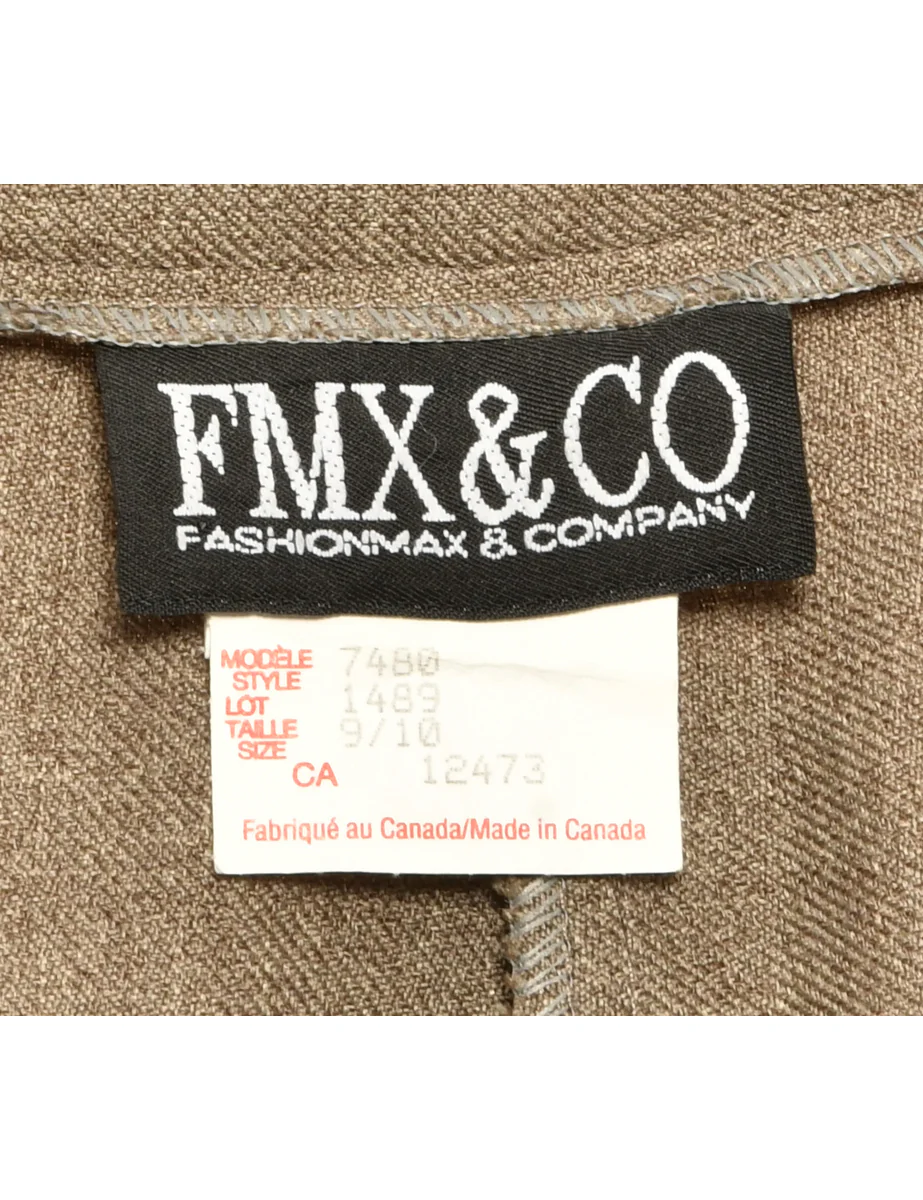Vintage Brown Trousers - W30 L30 - Image 4