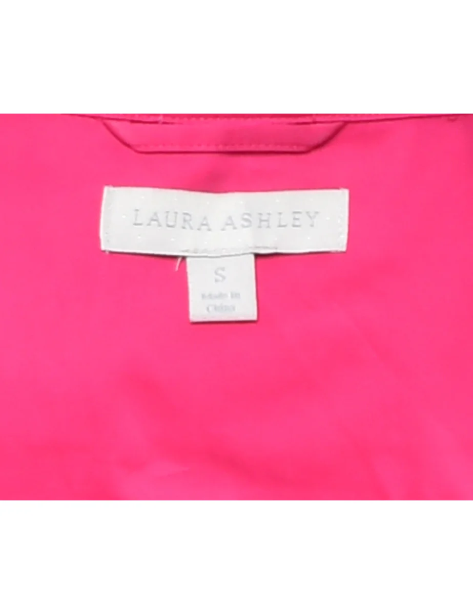 Vintage Button Front Pink Laura Ashley Blazer - S - Image 4