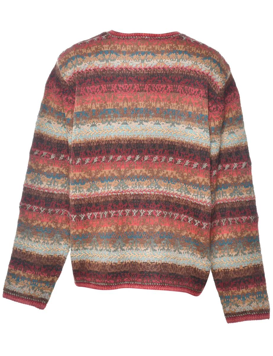 Button Through Cardigan - L - Image 2