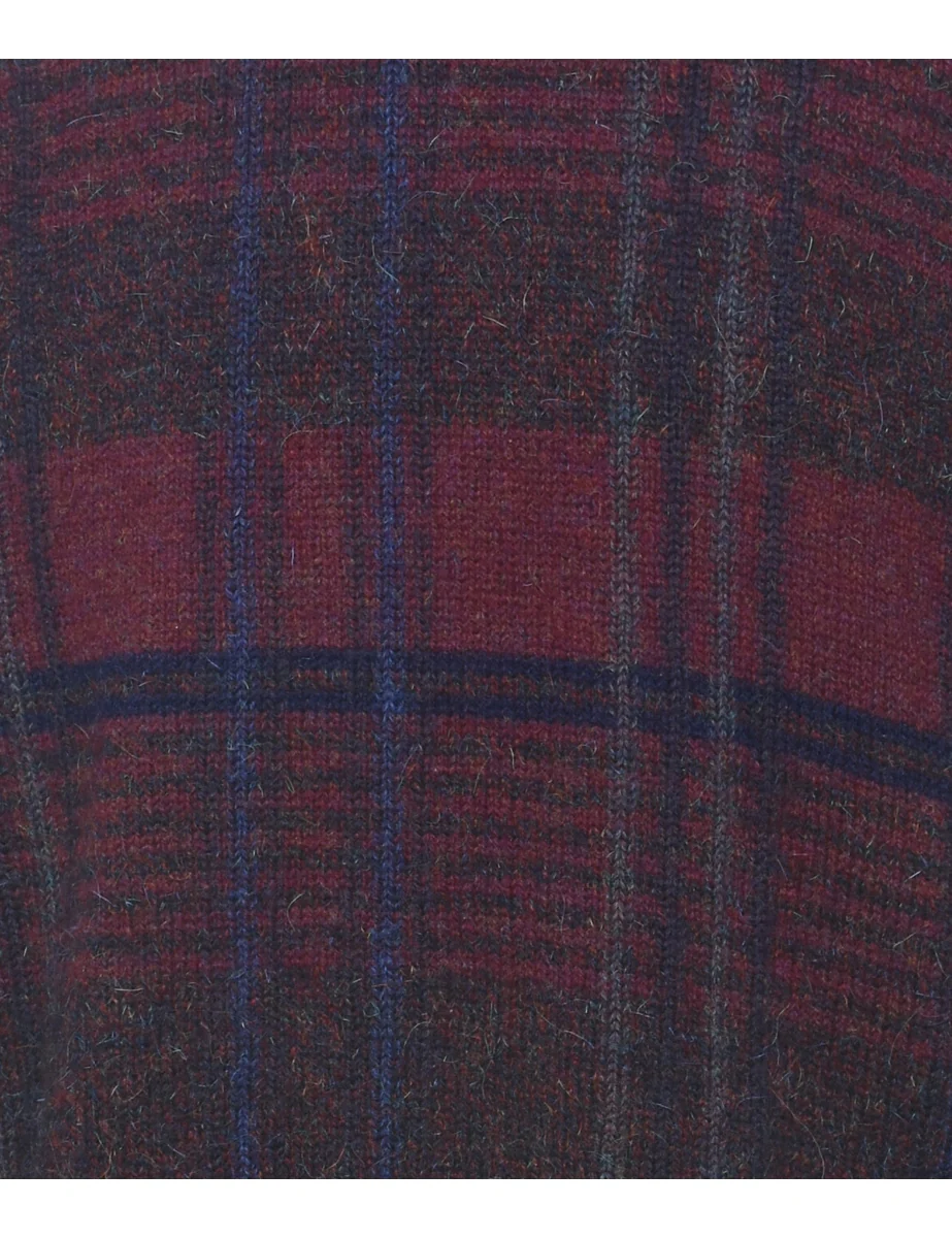 Vintage Byford Checked Jumper - XL - Image 3