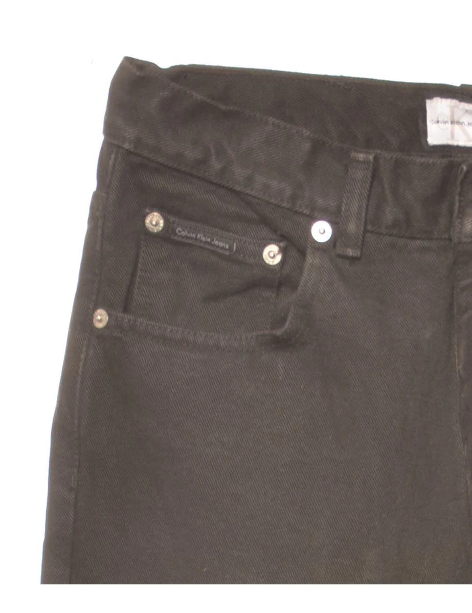 Vintage Calvin Klein Tapered Jeans - W28 L29 - Image 3