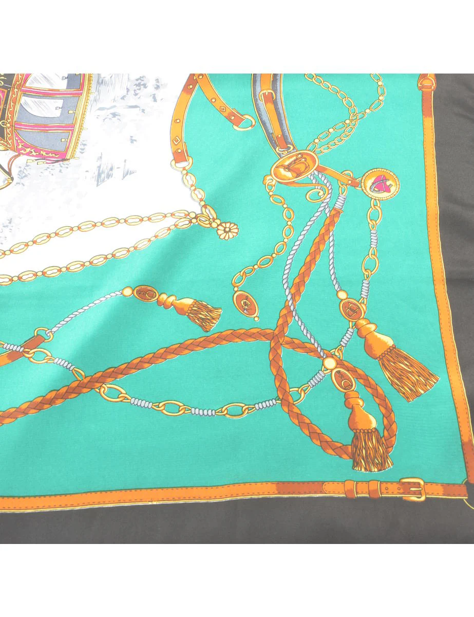 Chain Print Scarf - M - Image 3