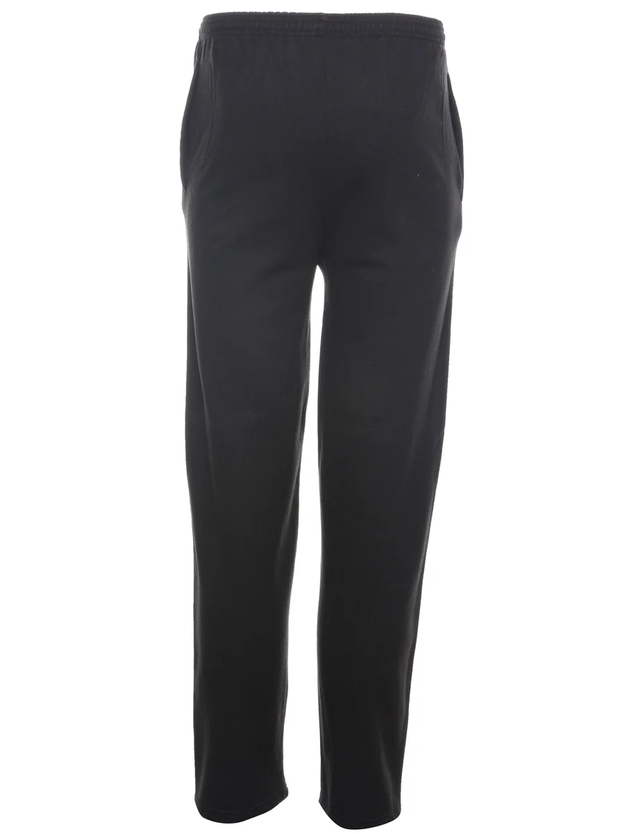 Vintage Champion Black Jogging Bottoms - W23 L28 - Image 2