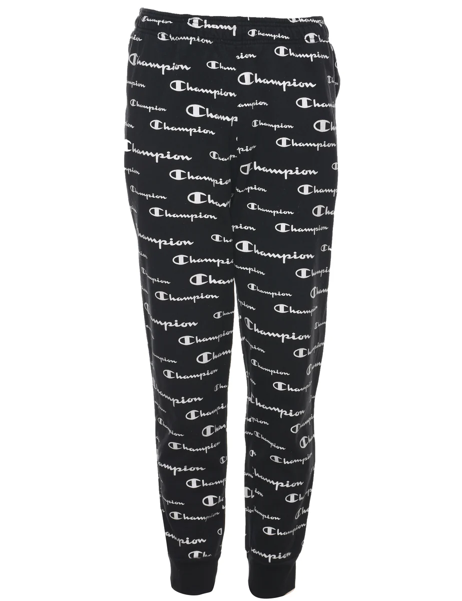 Champion Black Jogging Bottoms - W39 L31