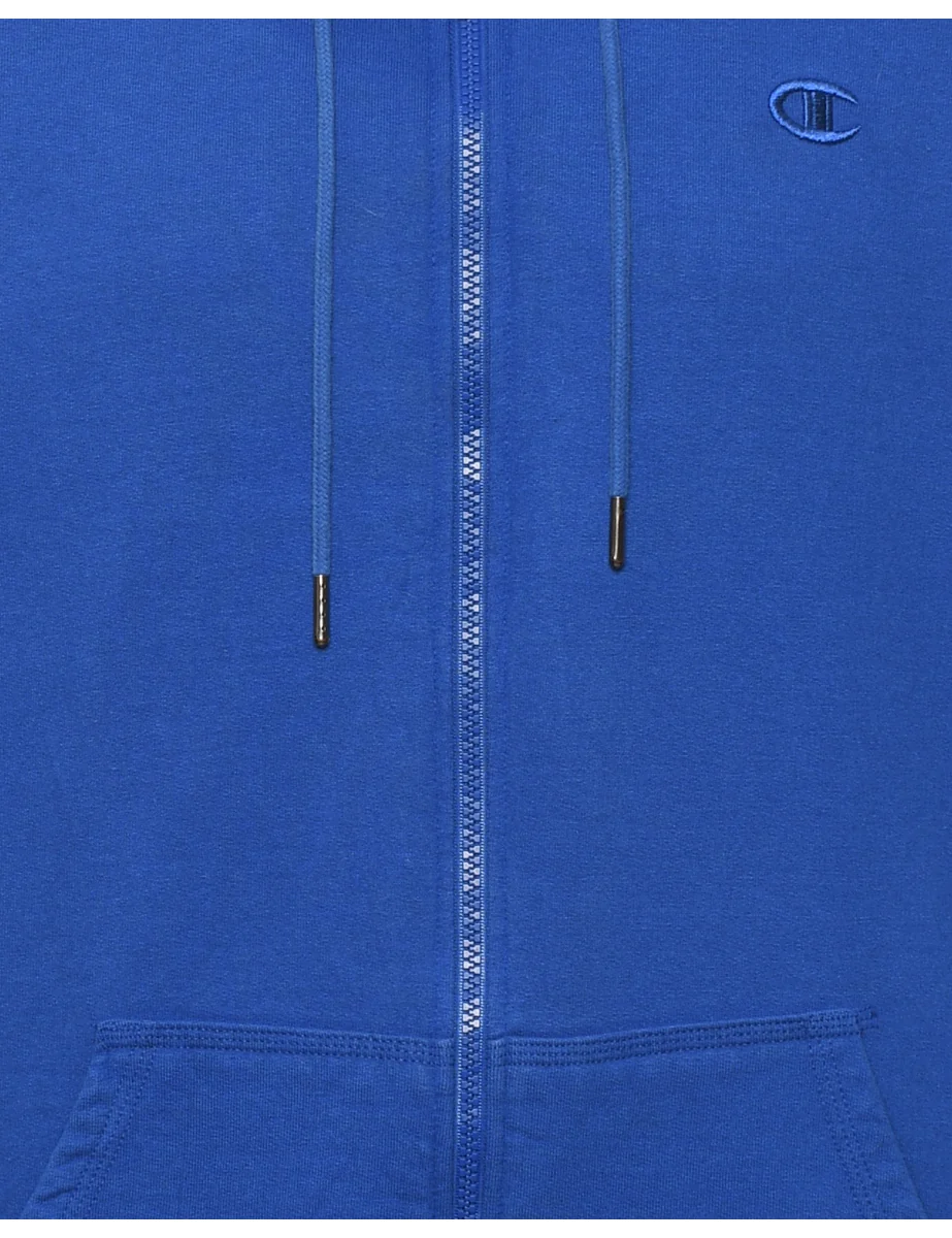 Vintage Champion Hooded Track Top - XL - Image 3