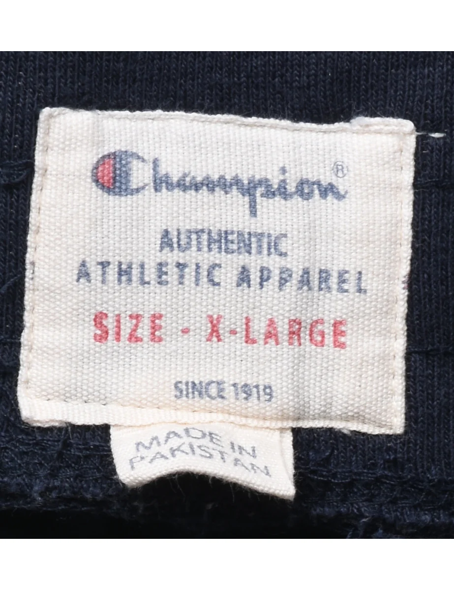 Champion Navy Jogging Bottoms - W39 L32 - Image 4