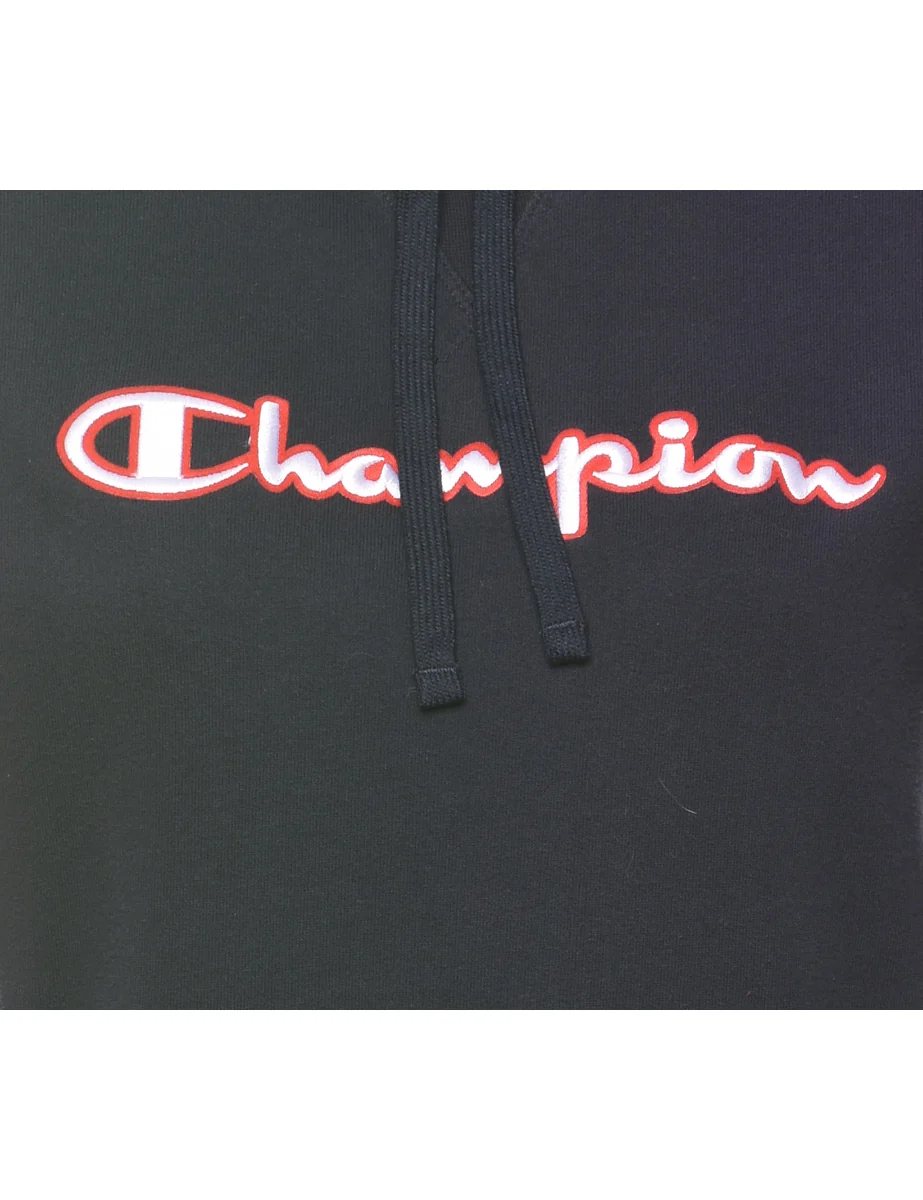 Vintage Champion Printed Hoodie - S - Image 3