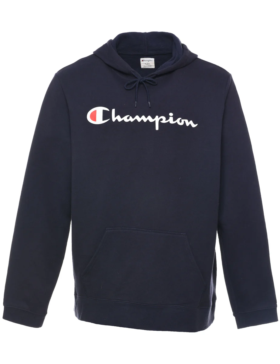 Champion Printed Hoodie - XL