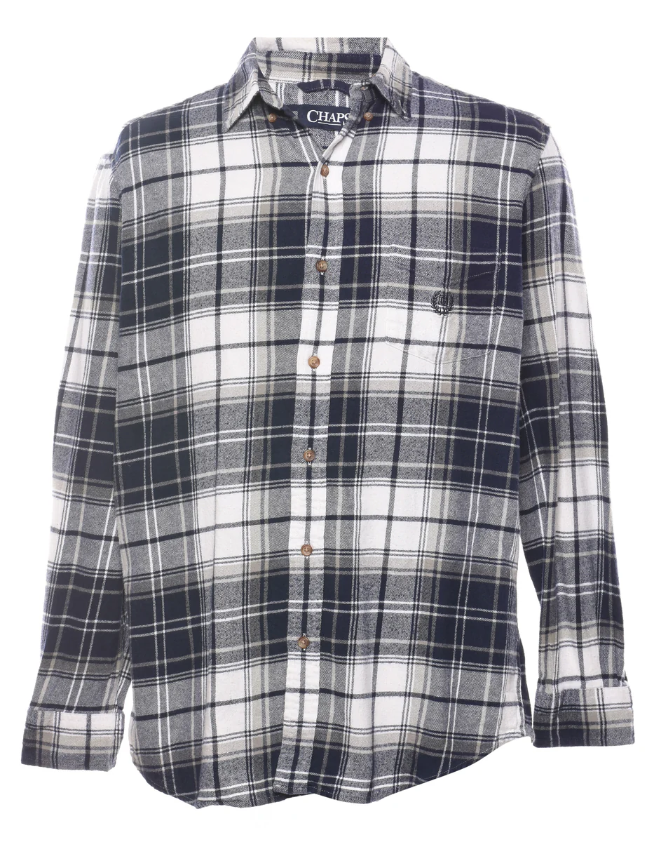 Vintage Chaps Checked Shirt - M