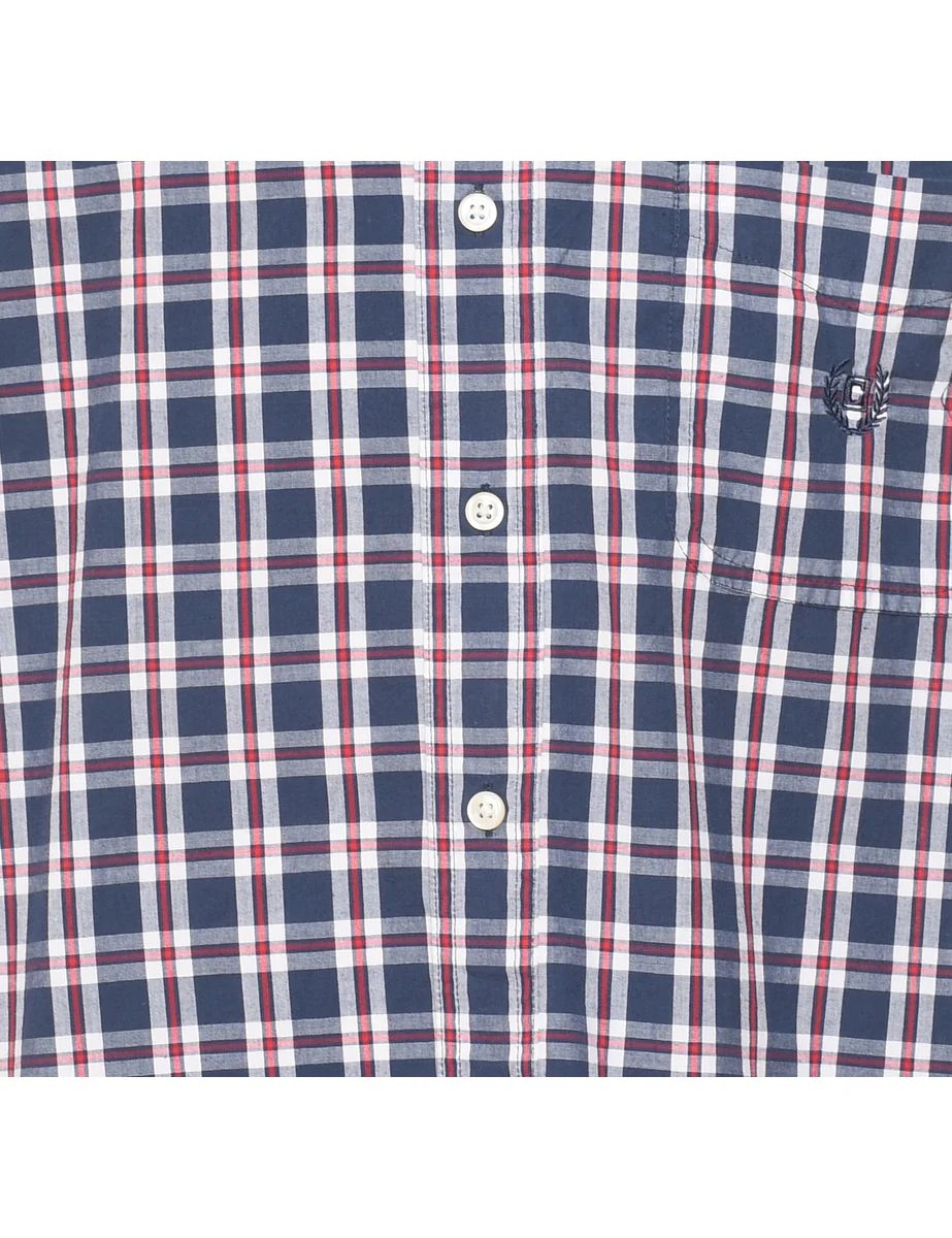 Vintage Chaps Checked Shirt - M - Image 3