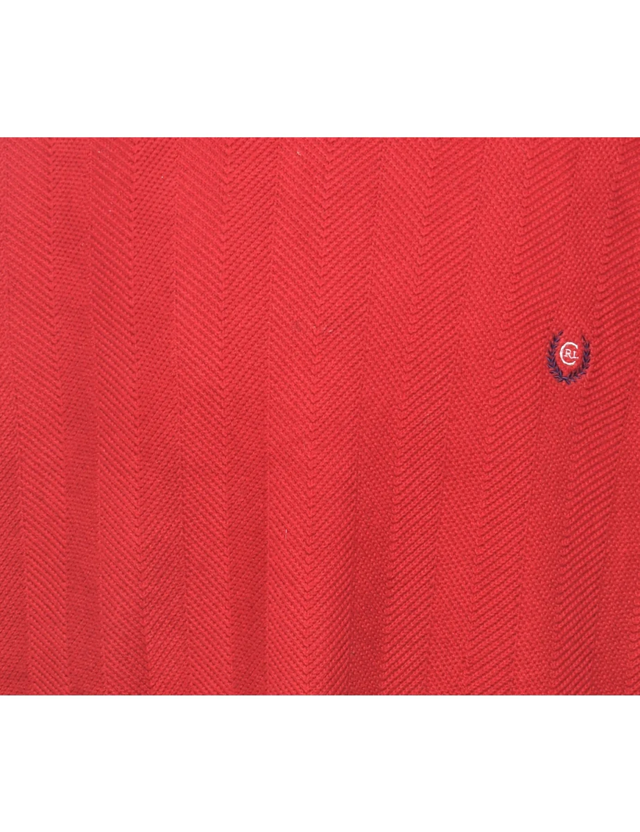 Vintage Chaps Red Jumper - XL - Image 3