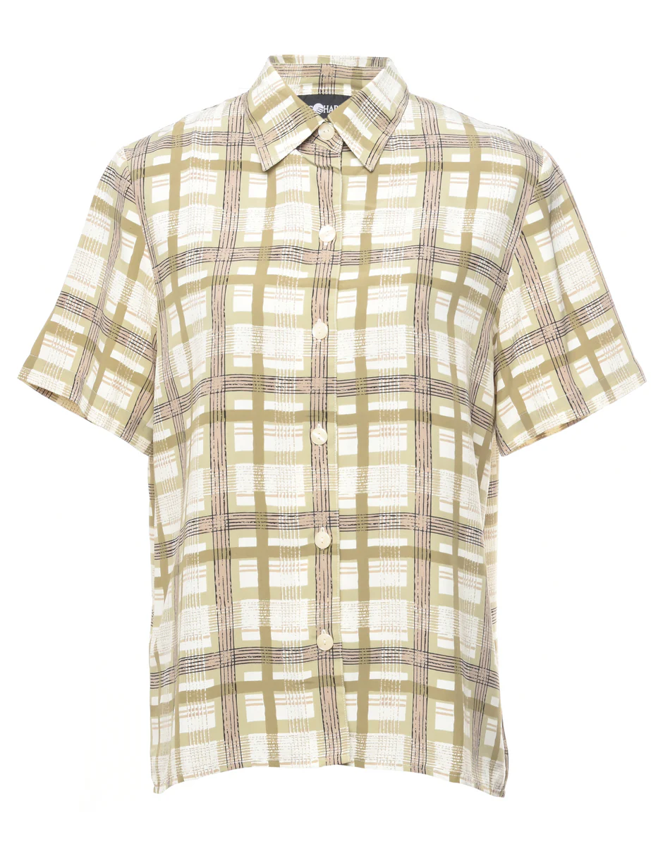Vintage Checked Shirt - S